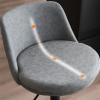 CHICKEN Bar Stool 60-80cm Lift Swivel Backrest Bar Stool Modern Light Luxury Household Fashion Kitchen Island Chair Iron High Chair Living Room Chairs (Color : B) view 4