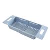 Adjustable Dish Drainer Sink Drain Basket Washing Vegetable Fruit Plastic Drying Rack Kitchen Accessories Organizer (Color : D) (C) (C) view 1