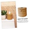 Beatifufu 1pc Rattan Hand-Woven Tissue Box Natural Woven Organizer for Home Hotel Modern Minimalist Design for Living Room Bedroom and Desktop Decor view 2