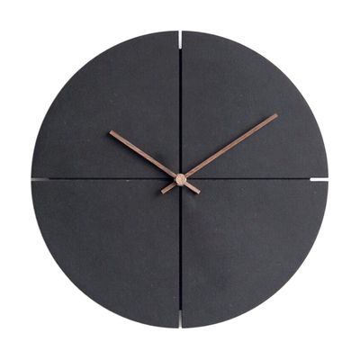 CHICKEN Wall Decor Bedroom Simple Wooden Wall Clock Wooden Wall Clock Living Room Personality Home Mute Wall Clock Home Decoration Clock for Bedroom (Color : B)