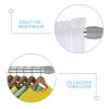 AIZESI Spring Tension Curtain Rod Short Tension Rod (Silver,27" to 37"-2Pcs) view 3