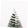 Beatifufu Artificial Mini Christmas Tree Mini Christmas Tree Table Top Portable Desktop Decor view 2