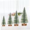 Beatifufu Artificial Mini Christmas Tree Mini Christmas Tree Table Top Portable Desktop Decor view 4
