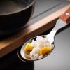 Cooking Spoons 304 stainless steel spoon household soup high value cute eating spoon Table Spoons (Color : A, Size : Small) view 4