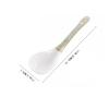 Cooking Spoons Large gold-plated bone china spoon ceramic soup spoon household long-handled Damascus spoon Table Spoons view 2