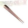 PRETYZOOM 3pcs Stainless Steel Dessert Forks Rose Gold Fruit Cake Fork for Home Restaurant Hotel Use for Appetizers Pastries and view 3