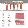 Turkish Beach Towel, Oversized Lighweight Yoga Blanket, Personalized Gifts, Travel Friendly, Custom Printing Bath Towels for Kids and Adults (Red) view 3