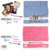 Turkish Beach Towel, Oversized Lighweight Yoga Blanket, Personalized Gifts, Travel Friendly, Custom Printing Bath Towels for Kids and Adults (Red) view 4