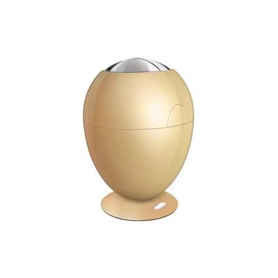 YUNYHAO Trash Can, Smart Trash Can, Automatic Induction Electric Trash Can for Home Living Room and Bedroom, Kitchen Living Room, Bedroom, Kitchen Bathroom Trash Can (Color : Gold)