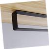 SHOWERORO Stainless Steel Paper Holder Wall-Mounted Rack for Kitchen and Bathroom Space-Saving Design Easy Installation Elegant Black Finish No Drilling Required view 4