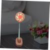 Mikinona 1pc Usb Clip Fan with Led Lamp Multifunctional Desk Fan with Night Light Creative Table Lamp Color for Home Office and Dorm Use view 2