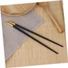 LABRIMP High Grade Silver Ion Chopsticks Heat Resistant Household Utensils and Stylish Design for Home and Dining Use Microwave Safe view 2