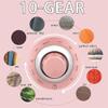 CHIPEL Upright Garment Clothes Steamer2000W, 1.8L, Upgrade 10 Gears Garment Steamer, Flat/Vertical 2-in-1 Fabric Garment Steamer, 35g/min steam, Steamer Clothing with Ironing Board (Color : Pink) view 3