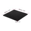 PATIKIL Rubber Anti-Vibration Pads, 2 Pcs Square Vibration Isolation Mats 8" x 8" x 0.4" for HVAC Air Conditioner Air Compressor Washer Dryer, Black view 2