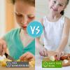 HEQU 7 Pieces Wooden Kids Knife Toddler Knife Set view 2