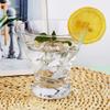 BTGLLAS Set of 2 Martini Glasses - 8-Ounce Cinched Design Cocktail Glasses with Heavy Base, Stemless Construction for Stability - Sturdy and Elegant Cosmopolitan Bar Glasses (Glass, Clear2Pcs) view 4