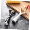 BIUDECO 2pcs Titanium Peeler Grater Set Slicer Corer Multifunctional Fruit Vegetable Tool Stainless Steel Peelers view 3