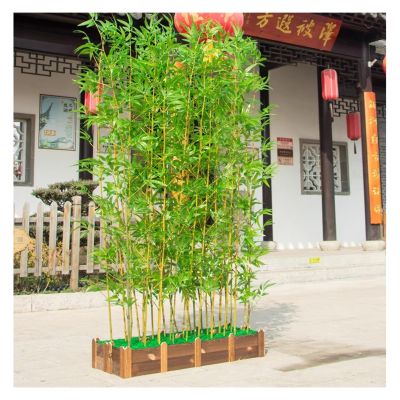 1.5m Tall Artificial Bamboo Faux Plants, Modern Floor Fake Potted Tree Plants Decor, for Wedding Ceremony Home Office Farmhouse