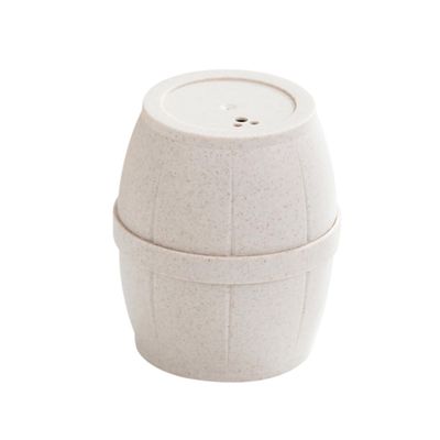 BIUDECO Bucket Shape Toothpick Holder for Home Restaurant Portable Wooden Toothpick Box Easy Pick-up Lid Creative Table Decoration for Parties and Catering