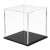 IDAFSA Clear Acrylic Display Case, 10x10x10inch (25x25x25cm) view 3