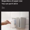 toilet paper holder toilet roll holderBathroom Toilet Paper Holder, Multi-function Wall Mounted Tissue Box No Punching Toilet Paper Holder Bathroom Accessories Shelf Kitchen Bathroom Storage Rack (Col view 2