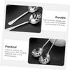 HAKIDZEL 2pcs Stainless Steel Colander Slotted Spoon Long Spoons Multifunctional Utensils view 3