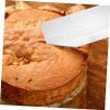 LABRIMP Cake Smoother Tool with Scale for Easy Icing Spreading Versatile Cake Scraper for Decorating Baking Mousse Desserts Ergonomic Kitchen Utensil view 3