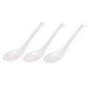 LABRIMP 12 Pcs Plastic Soup Spoons Long Handle Spoons Hooks for Cooking and Dining view 1