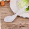 LABRIMP 12 Pcs Plastic Soup Spoons Long Handle Spoons Hooks for Cooking and Dining view 2