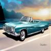 1968 Electra 225 - Aqua Mist | Fine Art Print By Danny Whitfield Size 20 x 30 in view 1