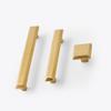 Cupboard handles,handles for cupboards & draws,2 Pcs Gold Furniture Drawer Handles, Small Pull Door Knobs with Screws, Furniture Drawer Handles, Cupboard Door Handles for Office, Furniture Cabinet, D view 3