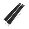 Mikinona 1set Skid Pvc Bar Mats Draining Counter Pads for Home Bar Kitchen Black Spill Mat for Bartending Serving view 2