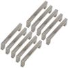 Cupboard handles,handles for cupboards & draws,10 Pcs Modern Cabinet Hardware for Kitchen Drawer, Brushed Nickel Cupboard Handles Bar Cabinet Handle, Decorative Furniture Knob for Home (Hole Centers ( view 1