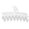 PURZEN Hat Rack for Baseball Caps for Hanger and Room Closet Display, Hat Holder for Ball Caps and Accessories, for Men Women Gift,White,3PCS view 1