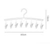 PURZEN Hat Rack for Baseball Caps for Hanger and Room Closet Display, Hat Holder for Ball Caps and Accessories, for Men Women Gift,White,3PCS view 2