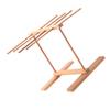 LABRIMP Portable Pasta Drying Rack Noodle Hanging Frame for Easy Storage Natural Construction for Spaghetti Fettuccine Linguine and More for Home Cooking view 1