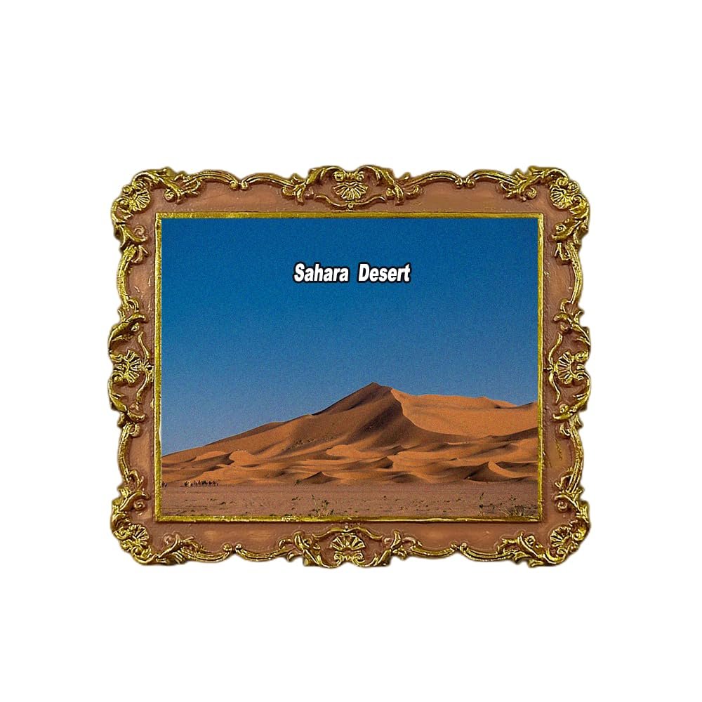 Sahara Desert Egypt Refrigerator Magnet 3D Travel Souvenir Fridge Decoration Magnetic Sticker Craft Collection