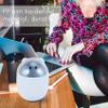 Pasuihcay Mini Waste Bin Desktop Garbage Basket Cleaning Barrel Small Desk Organizer Storage Dustbins Animal Trash Can Paper Towel Container Blue view 3