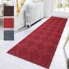 Goasis Lawn Reddurable Welcome Mat, Outdoor and Indoor, Large Front Door Mats, Anti-Slip Rubber, Washable - 1FTX35FT, Red view 3