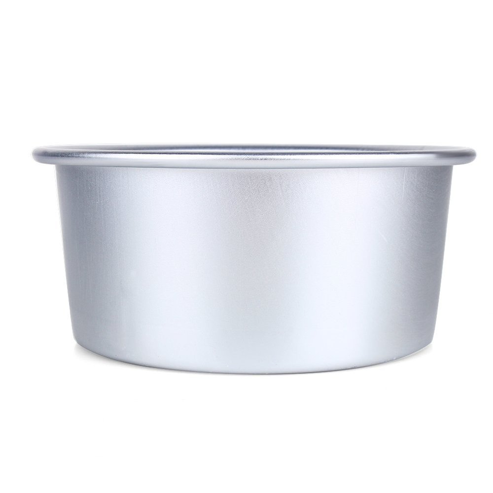 Round Cake Pan, Aluminum Alloy 6in Pan Non Stick Pie Cake Molds Cheesecake Pan Chiffon Cake Molds Baking Pan Kitchen Baking Pan