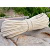 Cotton String Ball, Elastic cord, thread beading string,Washing Line Rope Strong Outdoor 30m/50m,Thick 6/8/10mm Natural Cotton Rope Braided Clothesline String,Multipurpose Clothes Line Laundry Line,8m view 2
