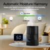 ROSEKM Automatic Humidifiers for Bedroom Large Room, 4.5L Cool Mist Humidifier for Home & Plant with Timer & Humidity Sensor, Last Up to 18H on High Setting, Auto Shut-Off, 360 Nozzle (Black) view 2