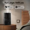 ROSEKM Automatic Humidifiers for Bedroom Large Room, 4.5L Cool Mist Humidifier for Home & Plant with Timer & Humidity Sensor, Last Up to 18H on High Setting, Auto Shut-Off, 360 Nozzle (Black) view 3