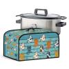 Kathyboom Cute Cats Slow Cooker Cover Dust Resistant Covers with Top Handle Kitchen Accessories Organizer Slow Cooker Dust Covers Fit for Most 6-8 Qt Crock Pots view 1