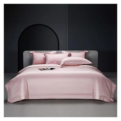 ADovz Solid Blue Egyptian Cotton Duvet Cover Bedding Set Premium 1000TC Long Staple Sateen Weave Silky Soft Pima Quality Bed Linen,Bed Sheets