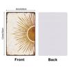 SUPERDANT Bohemian Sun Tin Sign Boho Style Metal Tin Signs Glittering Sun Funny Wall Art Painting Metal Poster Decor for Bedroom Living Room Playroom Library Cafe Bar Home view 2