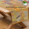 Sophia-Art 100% Cotton Beads Ethnic Indian Room Decor Table Dinning Cloth Handmade Decorative Art Embroidered Patchwork Table Runner (Yellow, 12" x 60") view 3