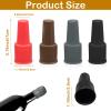 8Pcs Silicone Wine Stopper for Wine Bottles, Reusable Sparkling Wine Bottle Stopper, Silicone Wine Seal Stopper, Wine Bottle Cover Caps to Keep Wine Fresh, Beer Champagne Stopper Home Use(4 Colors) view 2