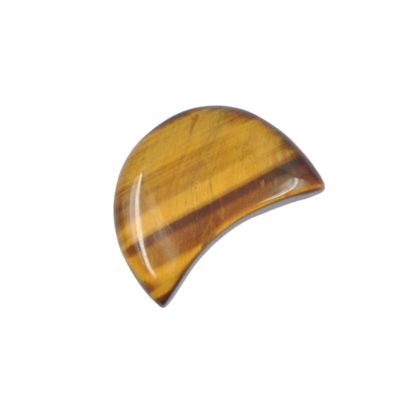 HXSCOO Natural Crushed Crystal Quartz Stones Amethyst Tumbled Chips Stone Rocks Sand Stone Irregular Shaped Stones for Vase Filling Fish Tank Home Plant Decoration (Color : Brown, Size : Moon-Shaped)