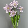 HXSCOO Wedding Artificial Flower Large Flower Tulip Wedding Set Hand Holding Flower Open Tulip (Color : Deep Purple) view 4